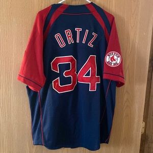 Nike, size medium, men’s Boston Red Sox jersey.